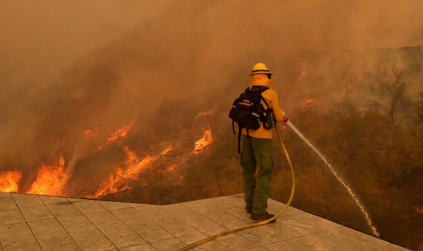 Feuer erfasst auch bislang unberührte Stadtviertel von Los Angeles