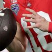 Ohio State quarterback Will Howard's unusual-looking hand injury sparks concern on social media