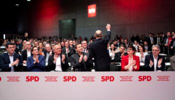 SPD-Parteitag: Gegen Merz, gegen Musk, und ein bisschen auch für Olaf