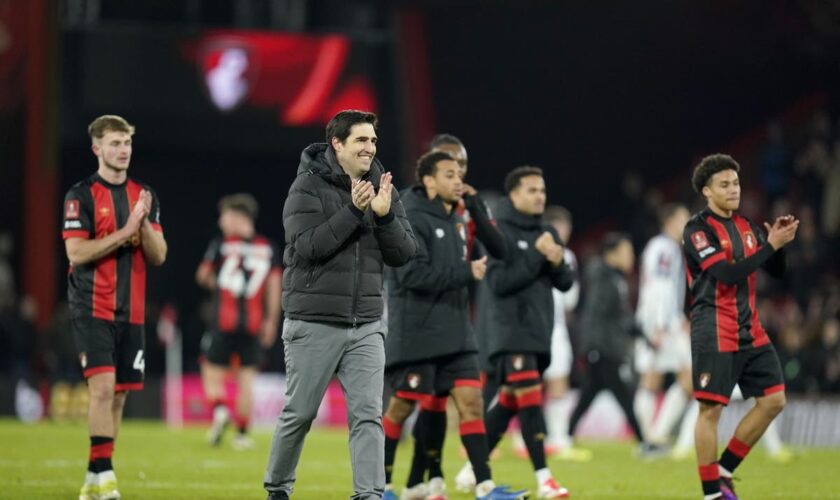 Andoni Iraola lauds wide players as Bournemouth thrash West Brom