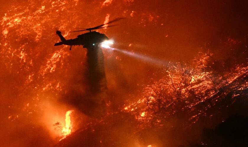 Los Angeles: Im Kampf gegen Brände in L.A. mehren sich Rufe nach Trump