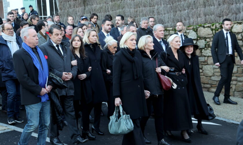 Jean-Marie Le Pen : qui était présent à l'enterrement ?