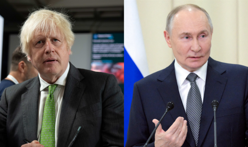 Boris Johnson brands Vladimir Putin a 'f****** idiot'