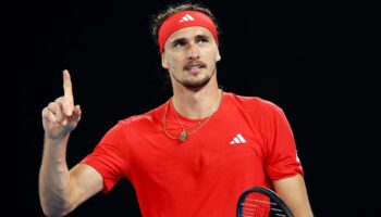 Australian Open: Alexander Zverev zieht souverän in zweite Runde ein