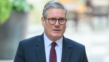 Prime Minister Sir Keir Starmer during a visit to the City of London Police station, central London Paul Grover/Telegraph/PA Wire