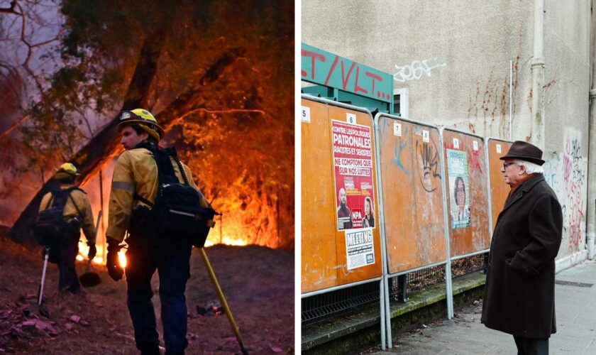 Incendies à Los Angeles, tempête tropicale à Mayotte, accident de tram à Strasbourg… Les cinq infos du week-end