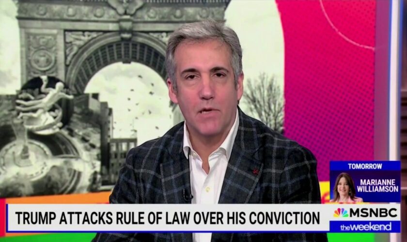 Michael Cohen pleas for Biden presidential pardon: 'I'm somebody's son also'