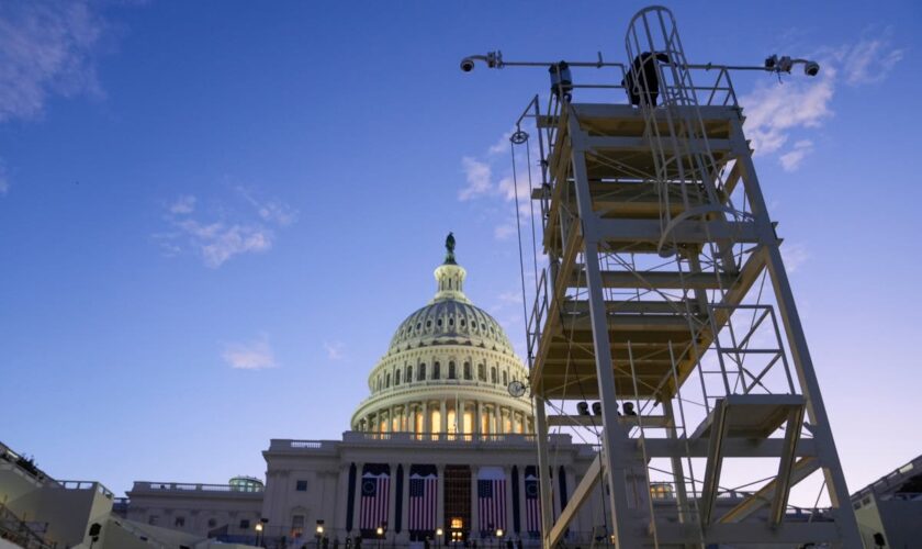 PHOTO COLLECTION: Trump Inauguration Rehearsal