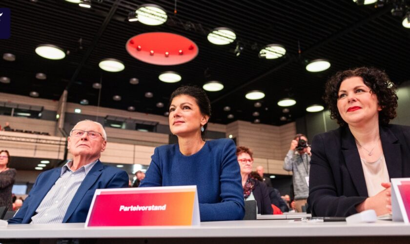 BSW-Parteitag: Die Wachstumsschmerzen der Wagenknecht-Partei