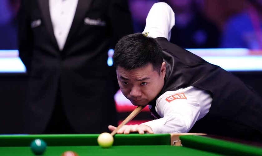 Ding Junhui rides ‘luck’ to beat Mark Williams in first round of Masters