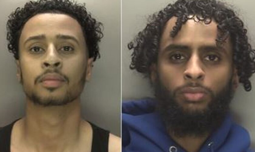 Mohammed Sharif, left,  and Wasim Omar, right, have both been jailed. Pic: West Midlands Police