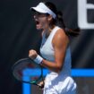 Emma Raducanu beats service issues to win Melbourne opener