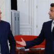 François Bayrou et Emmanuel Macron à l'Élysée à Paris, le 21 juin 2022