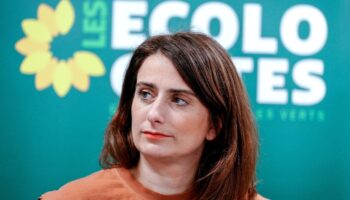 Marine Tondelier, patronne des écologistes, le 15 février 2024 à Paris