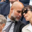 Celebrity Sightings At Wimbledon Tennis Championships - Day 6 ** STORY AVAILABLE, CONTACT SUPPLIER** Featuring: Pep Guardiola, Cristina Serra Where: London, United Kingdom When: 06 Jul 2024 Credit: Ray Tang/Cover Images **STRICTLY EDITORIAL USE ONLY**  (Cover Images via AP Images)