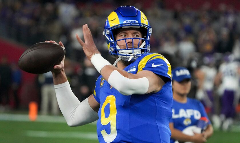 Rams' Matthew Stafford acknowledges 'playing for people back home' amid LA wildfires