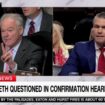 Squirmy Pete Hegseth shredded by Democratic senator for cheating on the ‘mother’ of his child