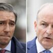 Taoiseach Simon Harris in Dublin (December 11, 2024) left and Tanaiste Micheal Martin in Dublin (June 25, 2024) right. Pic: PA