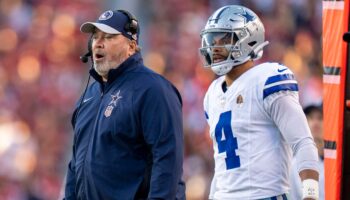 Cowboys' Dak Prescott reacts to team parting ways with Mike McCarthy