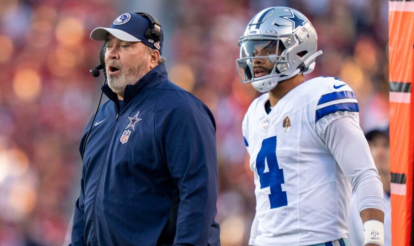 Cowboys' Dak Prescott reacts to team parting ways with Mike McCarthy