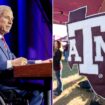 Texas A&M cancels conference trip excluding White and Asian students after governor backlash