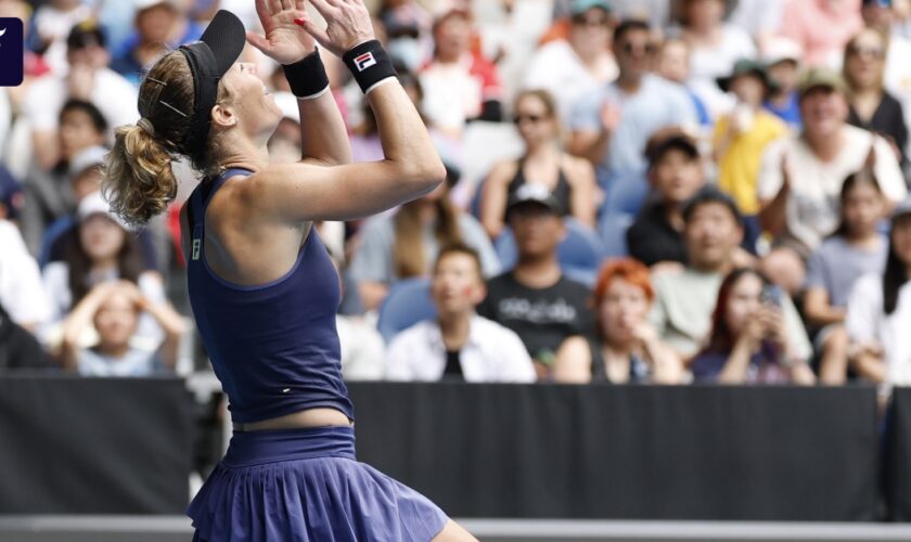 Australian Open: Laura Siegemund gewinnt gegen Zheng Qinwen