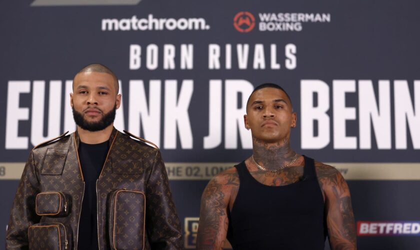 Conor Benn and Chris Eubank Jr fight set to finally fight in London in April