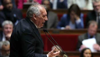 Le Premier ministre François Bayrou prononce son discours de politique générale à l'Assemblée nationale à Paris le 14 janvier 2025