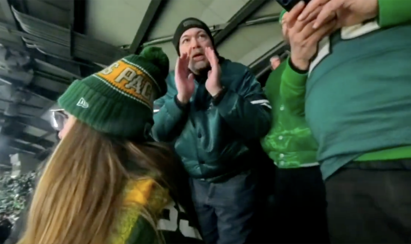 Eagles fan seen in vile tirade against female Packers supporter loses job at DEI-focused NJ company