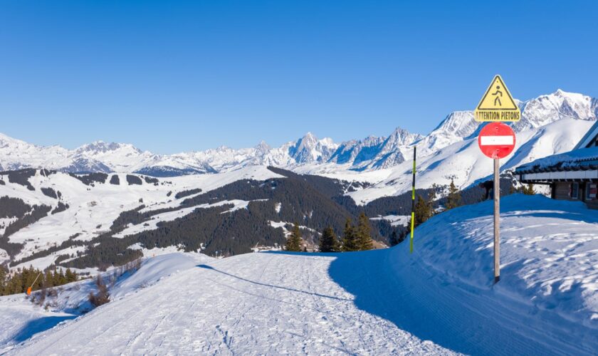 Photo taken of a path in the French Alps. Pic: iStock