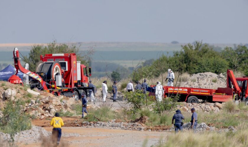 60 corps extraits en deux jours d’une mine clandestine désaffectée en Afrique du Sud