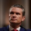 Pete Hegseth, choisi par Donald Trump comme ministre de la Défense, lors d'une audition d'une commission du Sénat en vue de la confirmation de sa nomination, à Washington, le 14 janvier 2025