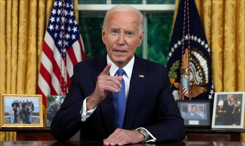 Biden warns of dangerous threat of new age of ‘robber barons’ in farewell presidential address