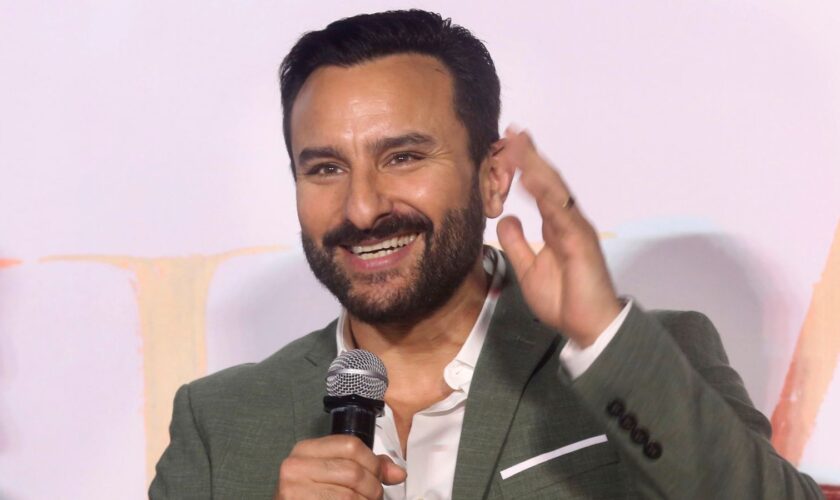 Saif Ali Khan in Mumbai in 2019. Pic: AP