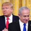 Donald Trump et Benjamin Netanyahou à la Maison blanche, le 28 janvier 2020.