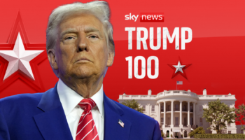 Sky News launches brand new podcast Trump 100