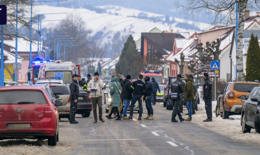 Slowakei: 18-Jähriger tötet zwei Menschen bei Messerangriff in Gymnasium