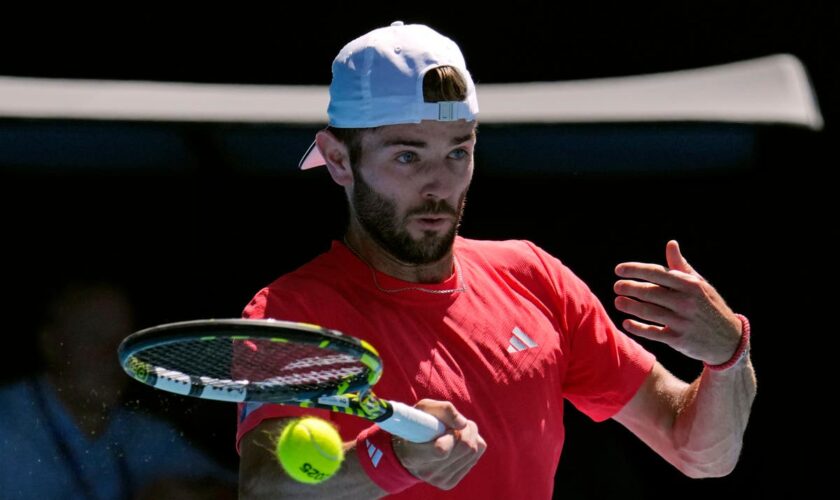 Jacob Fearnley bundled out of Australian Open in straight sets