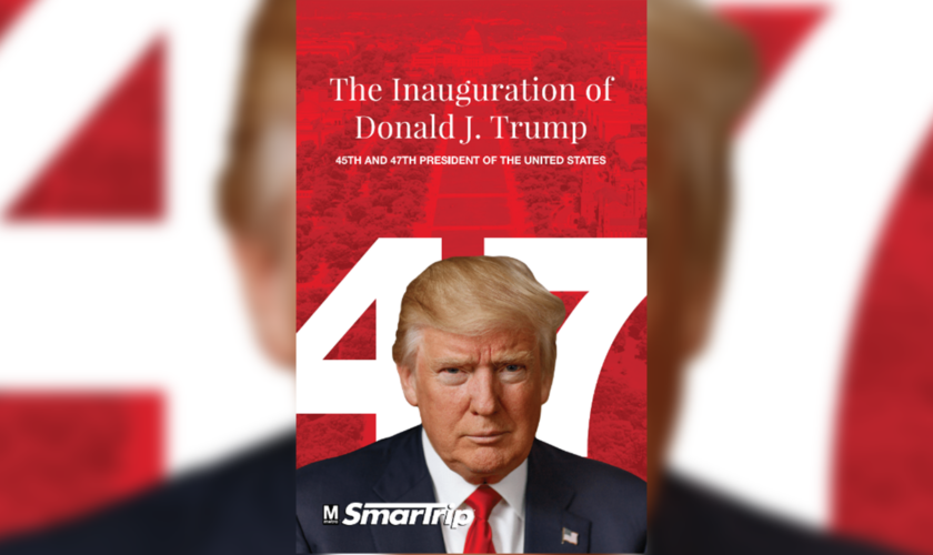 Commemorative Trump transit cards released by DC Metro ahead of inauguration