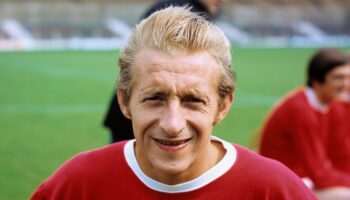 Denis Law pictured in the 1960s. Pic: PA