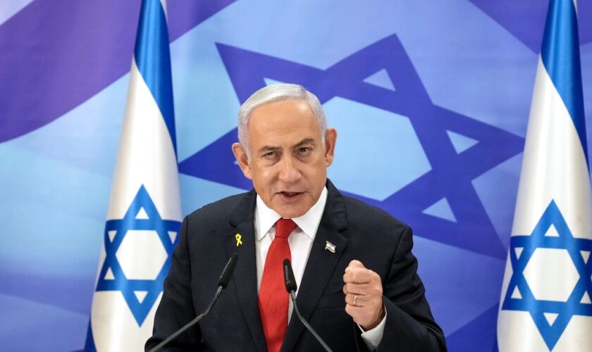 Le Premier ministre israélien Benjamin Netanyahu, le 9 décembre 2024 à Jérusalem