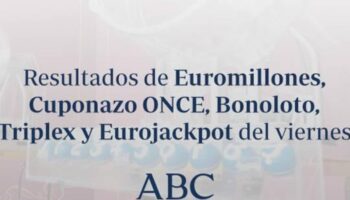 Bonoloto, Triplex y Cuponazo de la Once: comprueba los resultados de las loterías que se celebran el viernes, 17 de enero de 2025