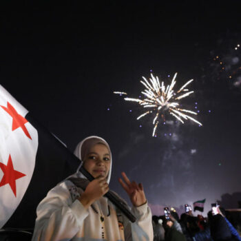 A Damas, feux d'artifice et beaucoup d'espoir pour célébrer la nouvelle année