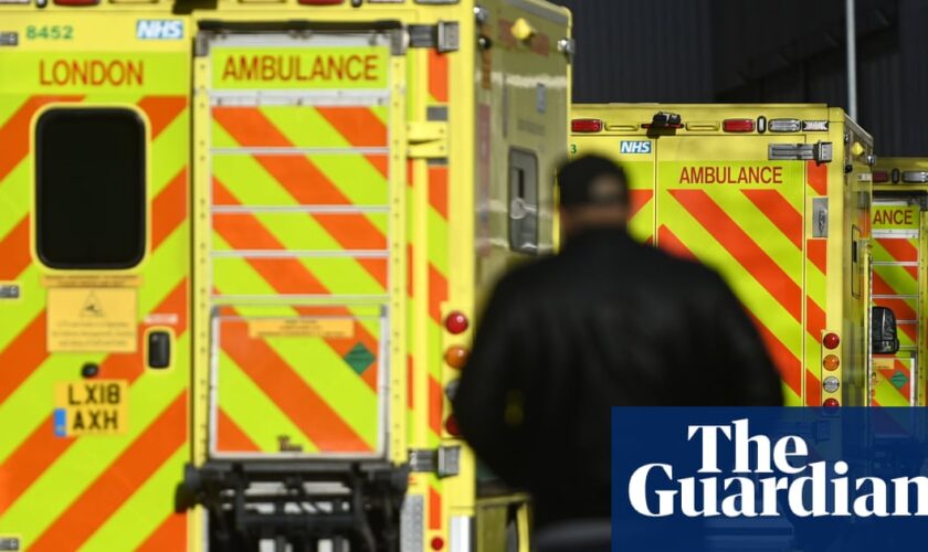 Ambulance handover delays in England may harm 1,000 patients a day