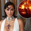 Anger over 'wasteful, entitled' Hollywood stars including Kim Kardashian who broke water-saving rules to tend to their huge gardens - before fire hydrants ran dry as inferno struck LA