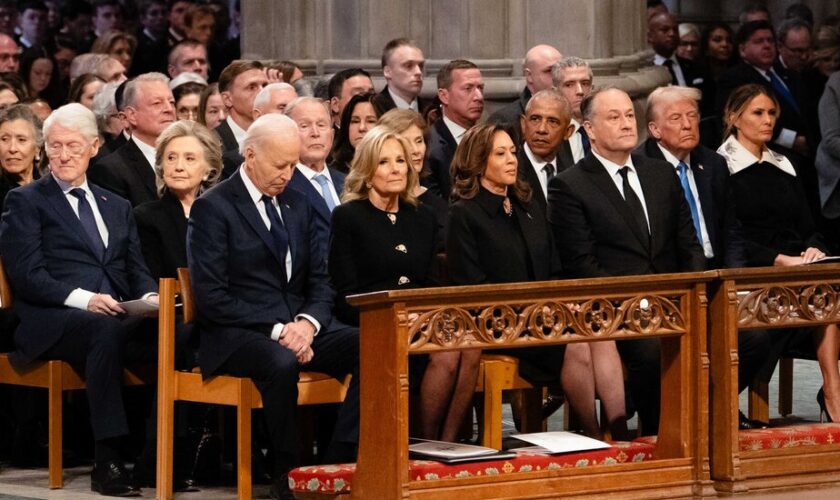 At Jimmy Carter’s Funeral, a Rare Image of Presidential Unity