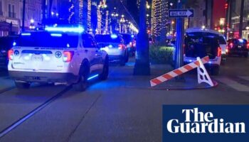 At least 10 killed and 30 injured in New Orleans as car runs into crowd