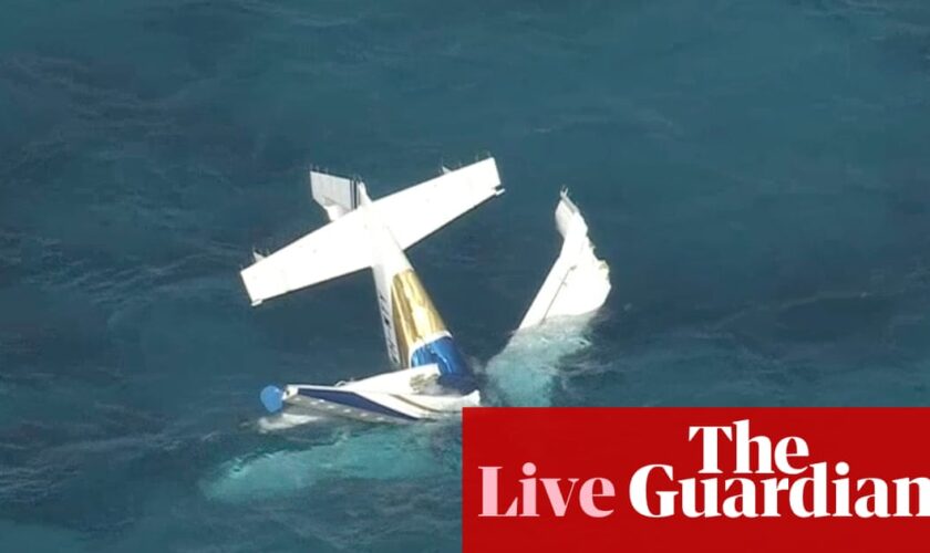 Australia news live: search to resume for three missing after Rottnest seaplane crash; Labor to spend $100m on 40 new Bushmasters