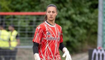 Bayern-Torhüterin Maria Luisa Grohs steht erstmals nach Tumor wieder auf dem Trainingsplatz