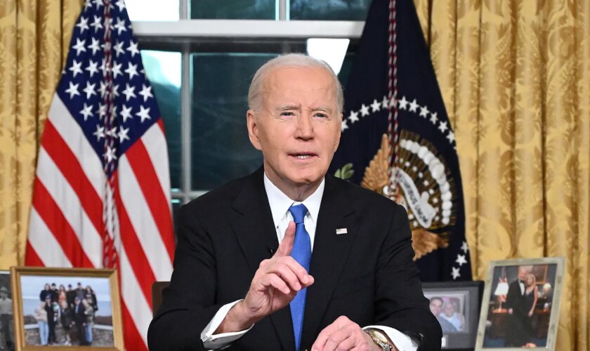 Biden advierte en su discurso de despedida contra el "complejo tecnológico-industrial" y la "oligarquía que toma forma" de EEUU